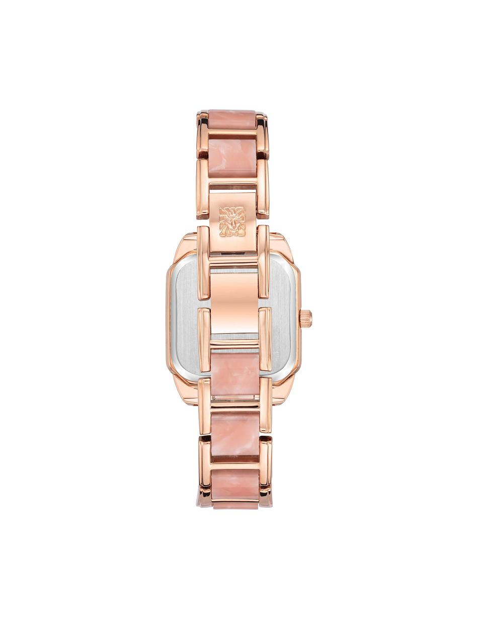 Les métaux Anne Klein Square Case Resin Link Bracelet Watch   | IUH-8508671